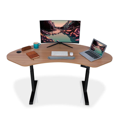 Bureau assis debout incurvé - DYNAMIC CURVE