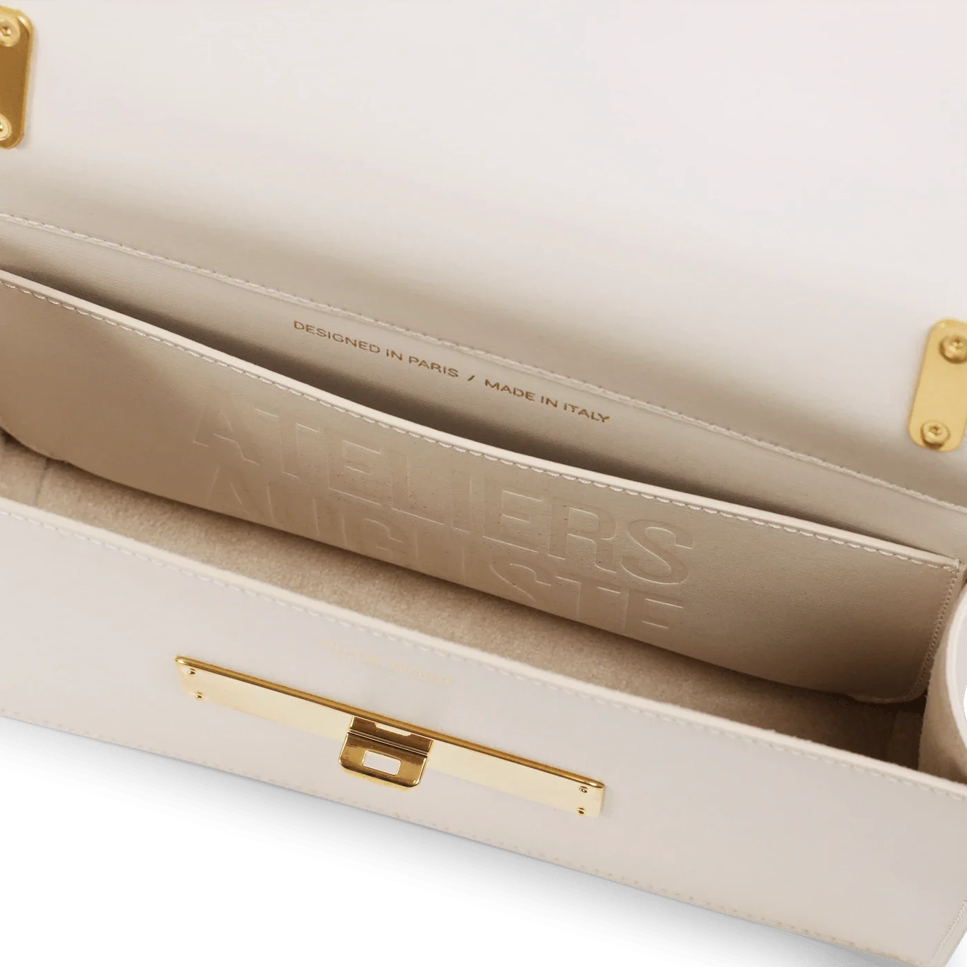 Alma - Cuir Box Blanc Cassé