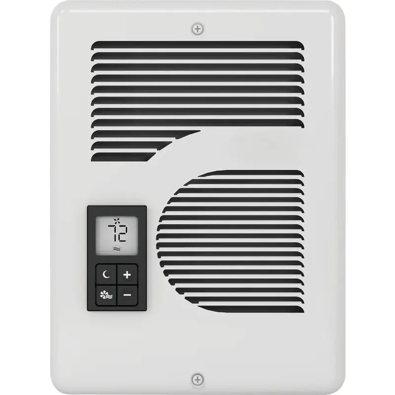 Cadet Energy Plus Wall-Mount Heater  Digital Thermostat, Multi-Voltage (120V/208V/240V), White Finish