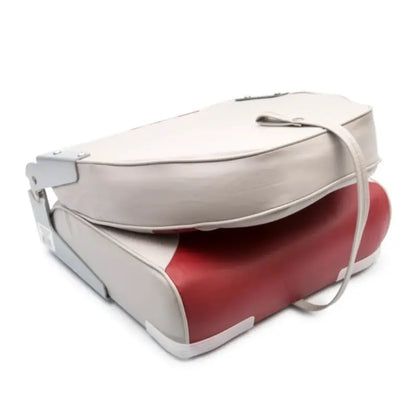 Wise 8WD588PLS-661 Standard High Back Boat Seat, Grey/Red