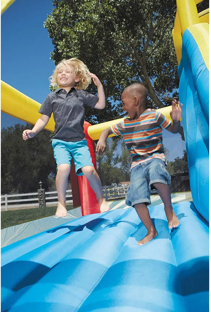 Little Tikes Giant Inflatable Bounce Slide  Outdoor Play Center for Kids