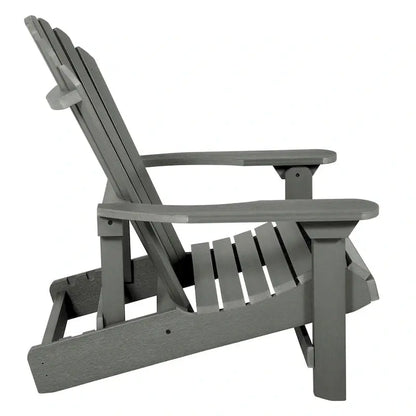 HIGHWOOD King-Size Adirondack Chair  All-Weather Folding and Reclining Outdoor Seating