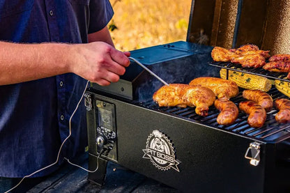 Pit Boss Tabletop Pellet Grill  Compact Copper-Finished Outdoor Cooker