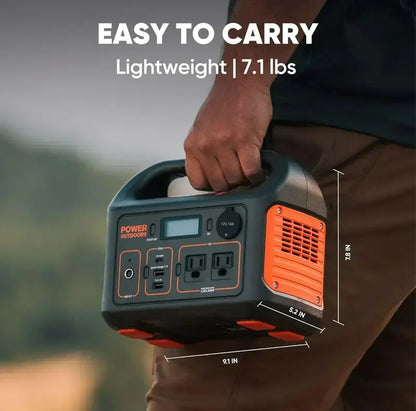 Explorer 300 Portable Power Station  293Wh Solar-Ready Lithium Backup Generator for Camping & Emergencies