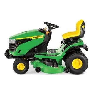 John Deere S160 48-Inch Riding Lawn Tractor  24 HP V-Twin Gas Hydrostatic Mower with Enhanced Cutting Versatility