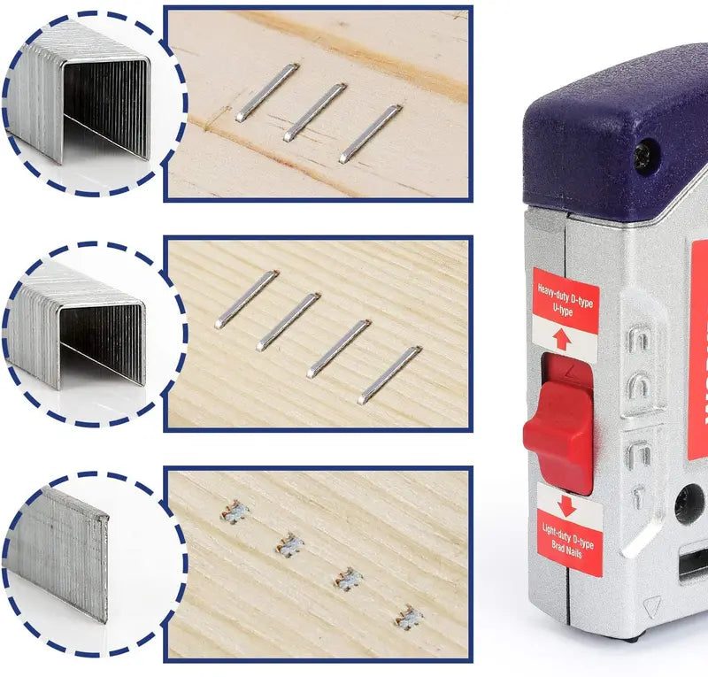 WORKPRO 7500-Piece Heavy-Duty T50 Staple and Brad Nail Combo Kit