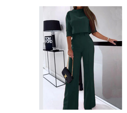 Pantalon Large Palazzo "Impérial"