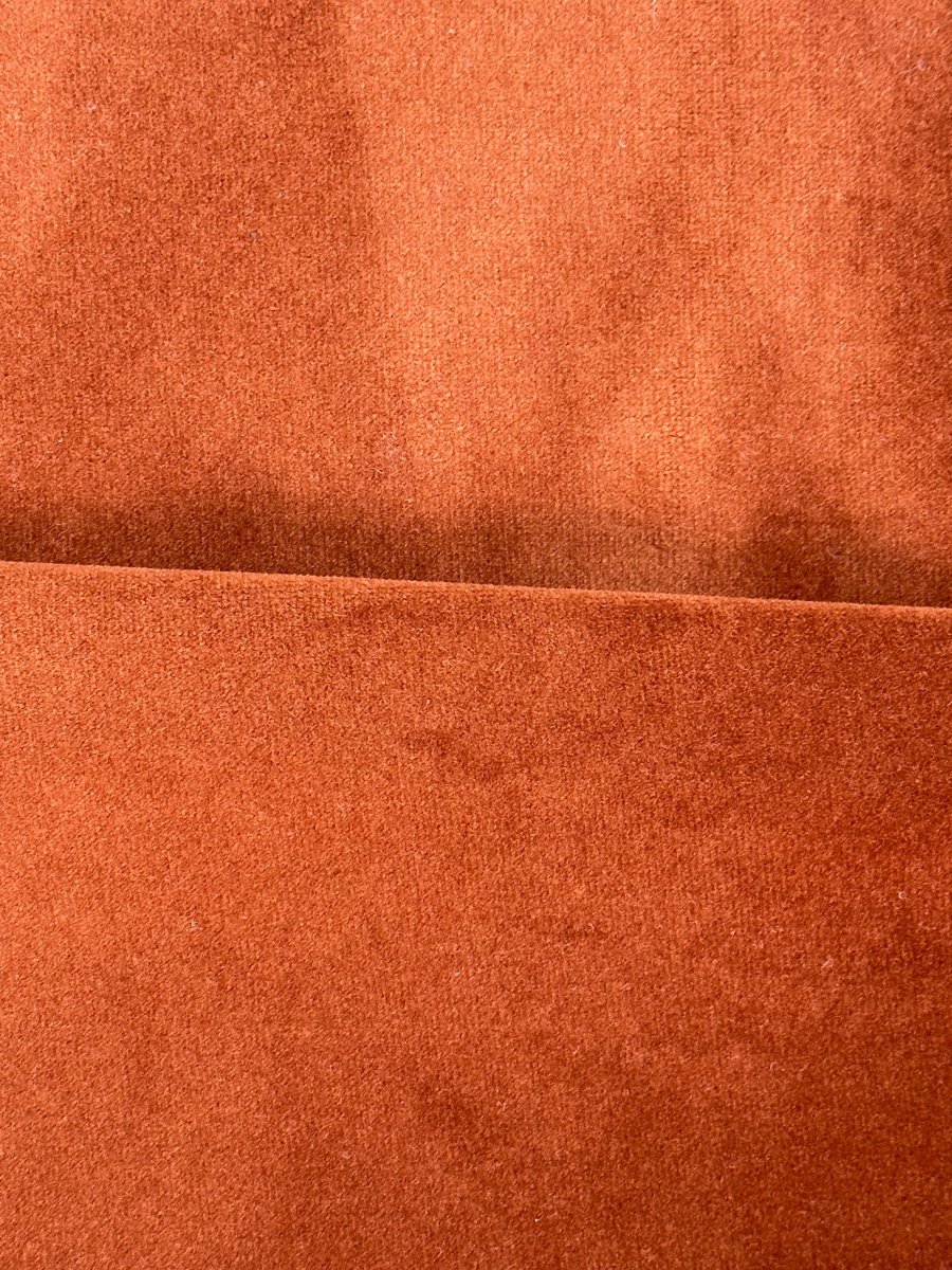 Chauffeuse d angle pour canap  modulable en velours ocre H l ne