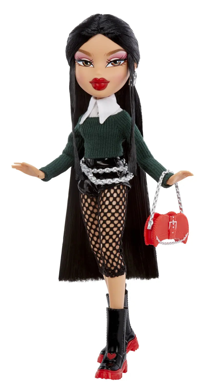 Bratz Alwayz Jade Fashion Doll with 10 Accessories & Multicolor Poster