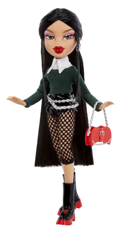 Bratz Alwayz Jade Fashion Doll with 10 Accessories & Multicolor Poster