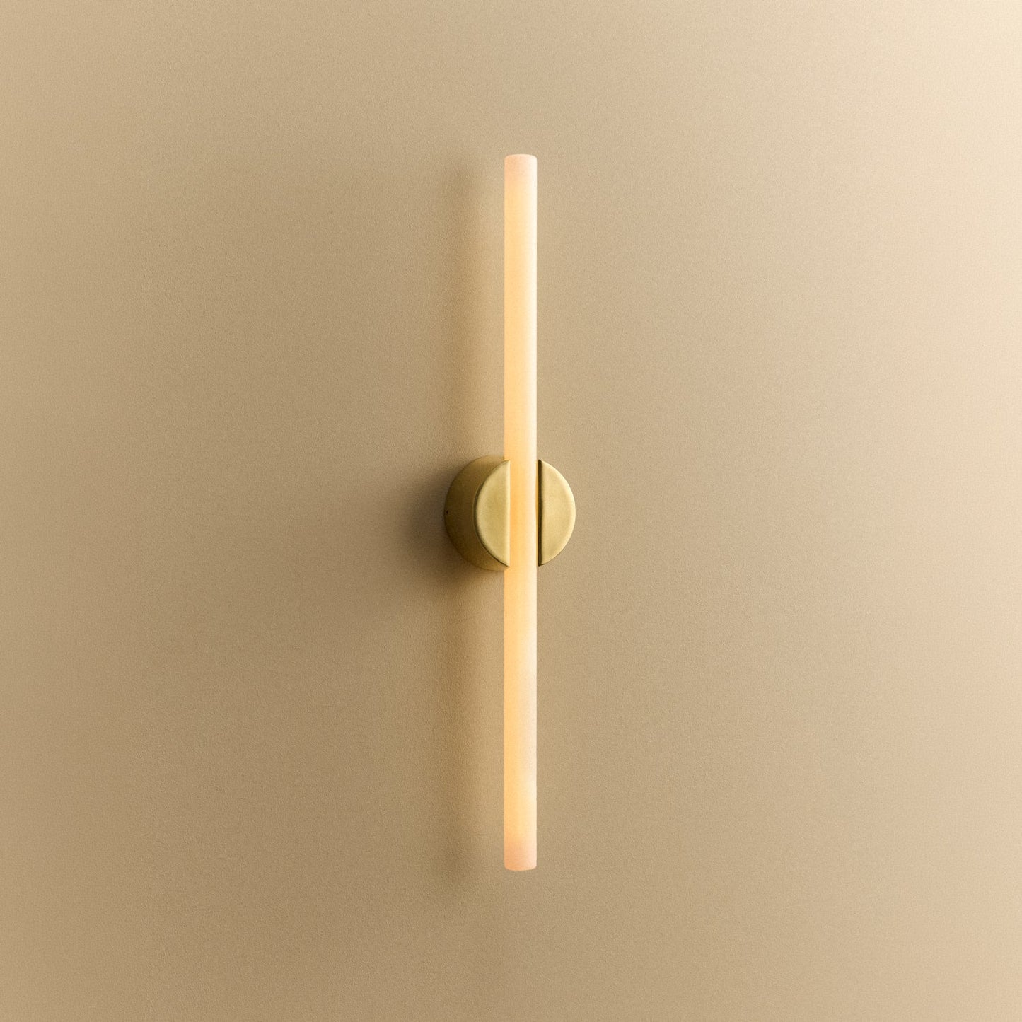 Kilter Wall Light in Solid Brass