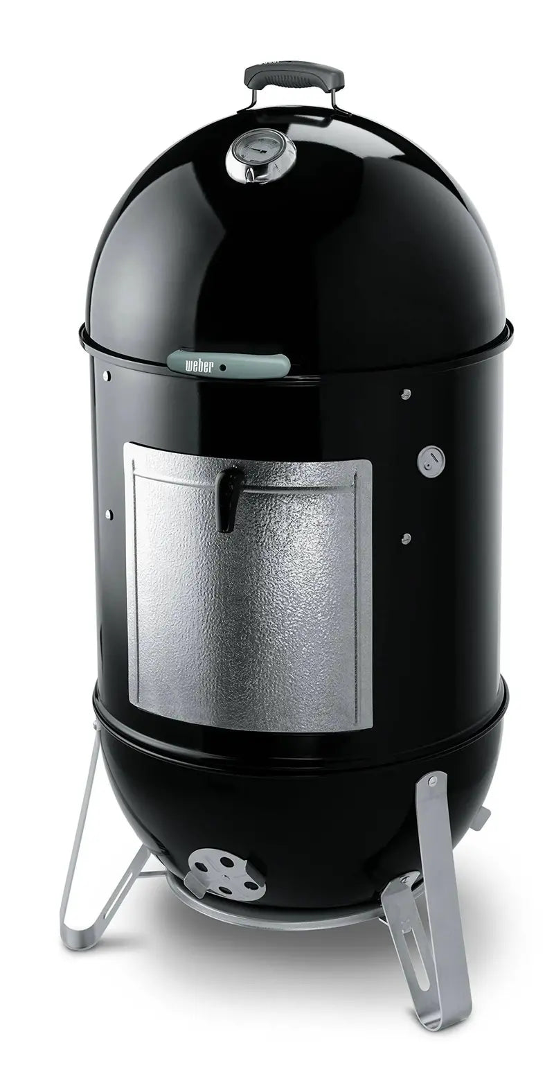 Weber Smokey Mountain 22-Inch Offset Smoker  Heavy-Duty Charcoal Smoker for Barbecue Enthusiasts