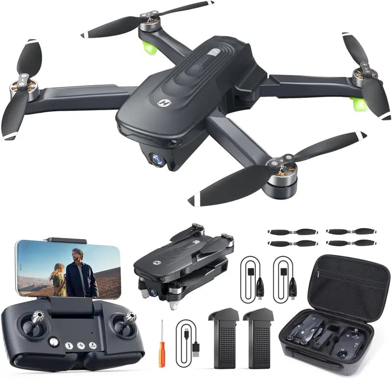 Holy Stone HS175D GPS Drone  4K Camera, Brushless Motors, Auto Return, Follow Me & 46-Minute Flight Time