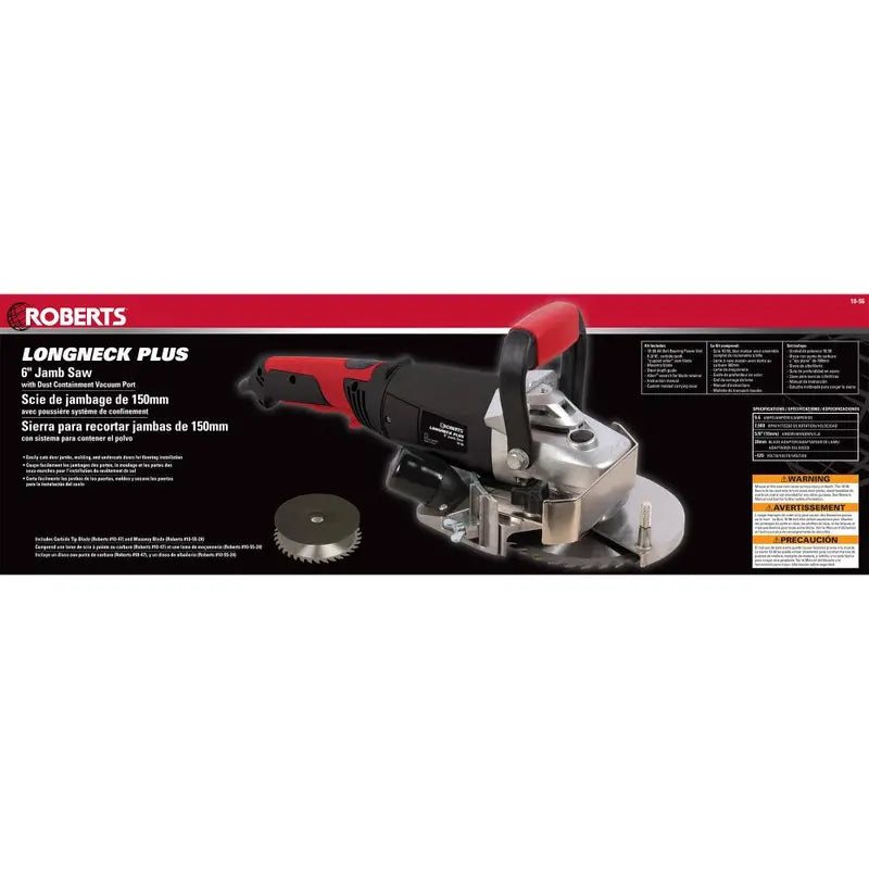 Longneck Plus 120 Volt 6 in. Jamb and Undercut Saw
