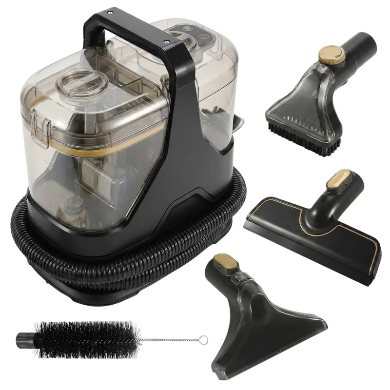 Dual-Tank Portable Carpet Extractor for Spot & Full-Surface Cleaning