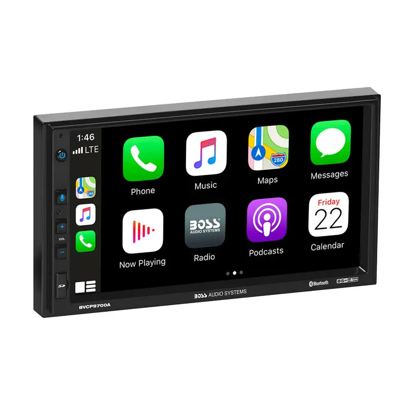 BOSS Audio BVCP9700A 7″ Touchscreen Car Stereo with Apple CarPlay & Android Auto