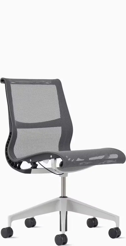 Setu Armless Ergonomic Office Chair