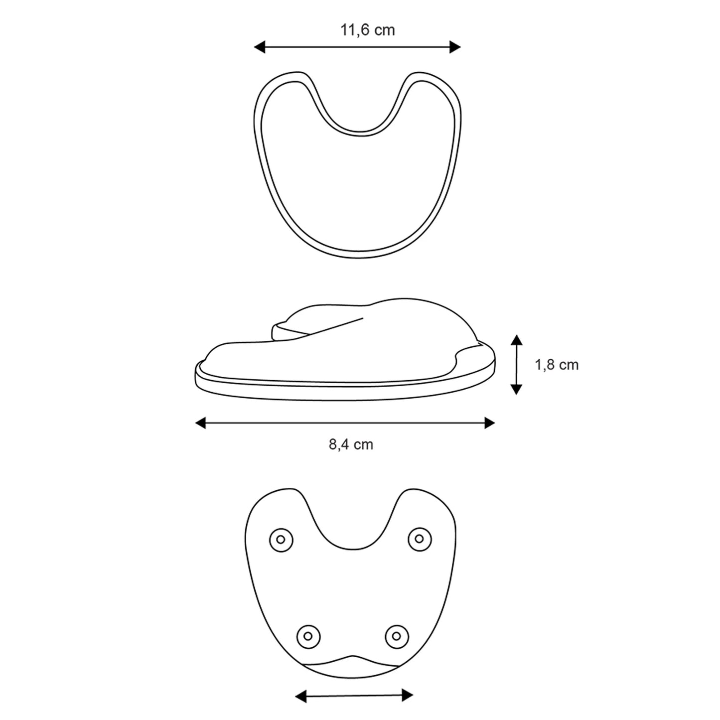 Repose poignet pour bureau  - ROLLING