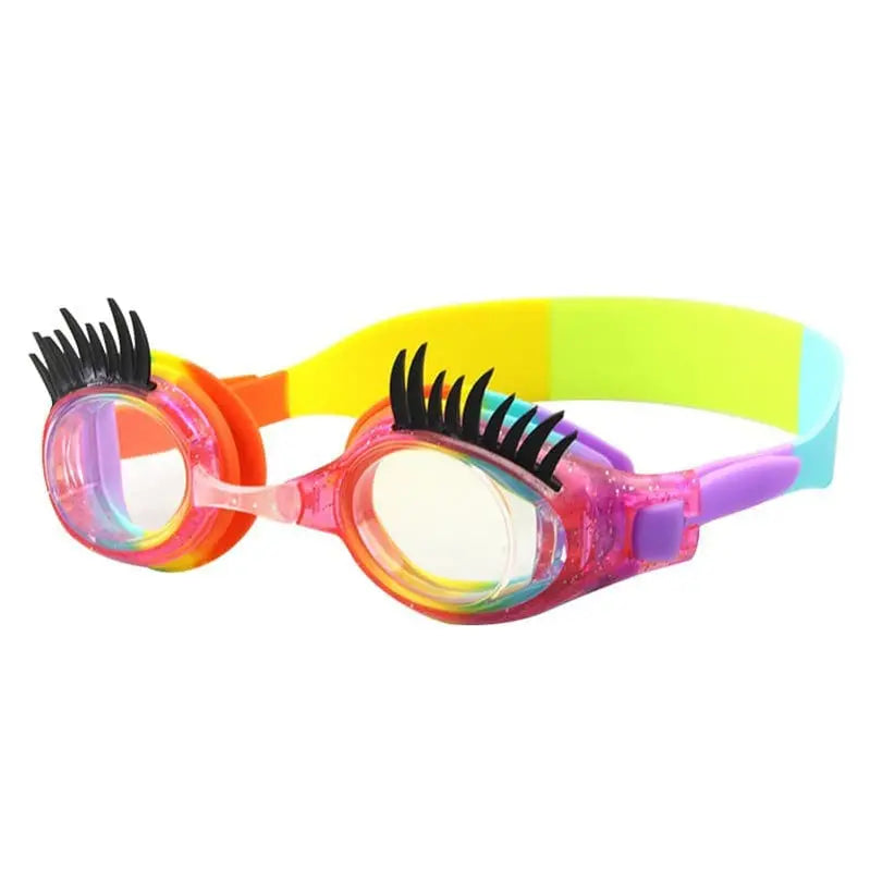 Kids’ Eyelash-Friendly Goggles  Waterproof HD Anti-Fog Swim or Splash Protection