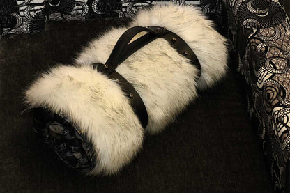 Couverture pour chat « Metis » Blue Ice - Tissu Jean-Paul Gaultier