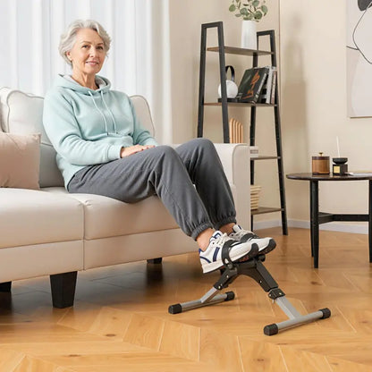 Compact Under-Desk Pedal Exerciser for Low-Impact Arm and Leg Fitness