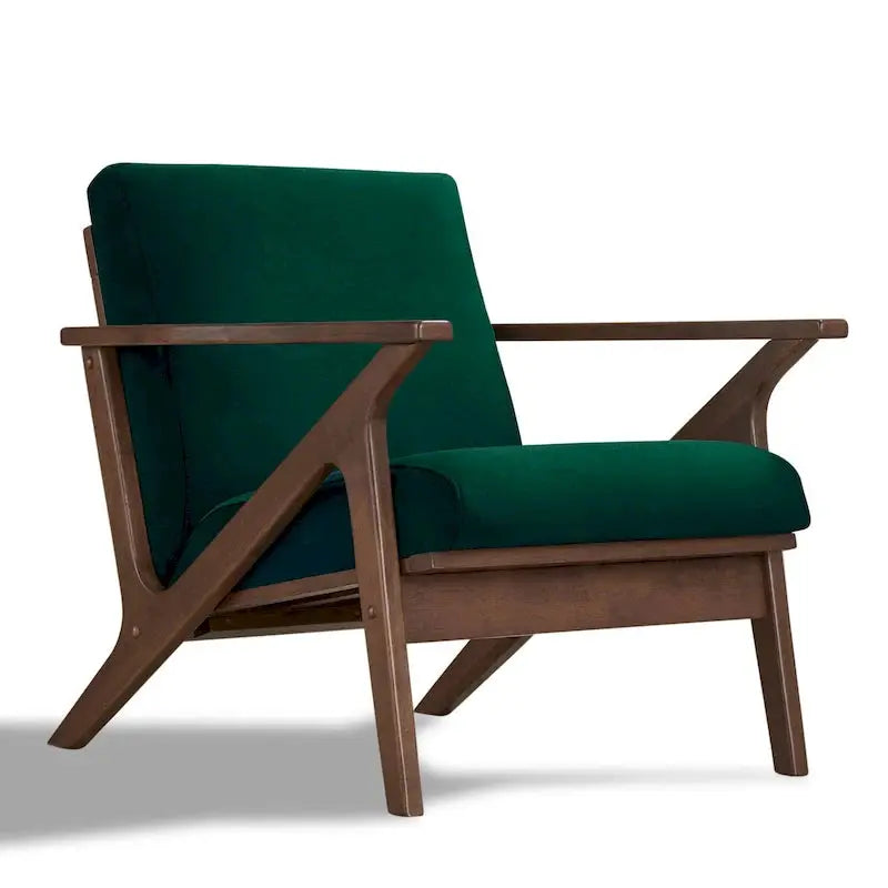 Omax Decor Zola Lounge Chair  Stylish Upholstered Accent Seating with Contemporary Profile