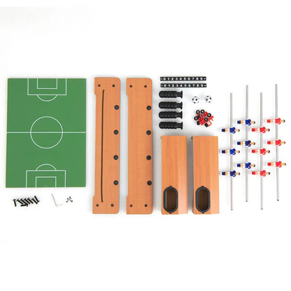 20-Inch Portable Foosball Table for Kids  Mini Soccer Game with Score Trackers
