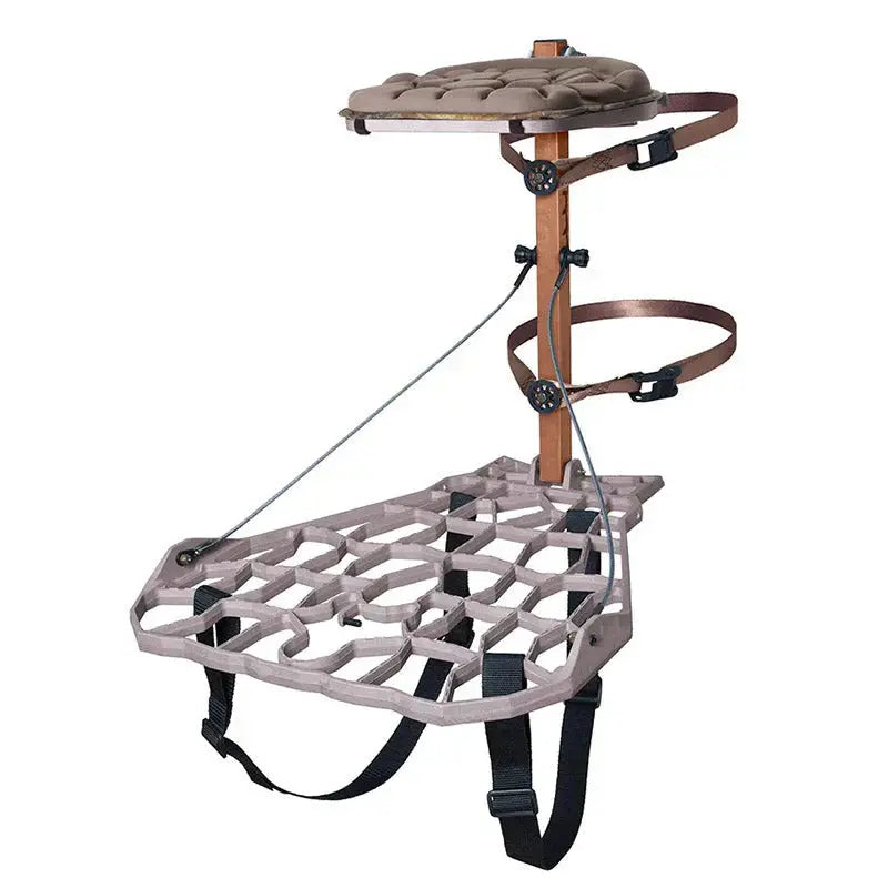 Assault II Tree Stand  Hang-On Hunting Platform with Adjustable Height and Quiet Operation