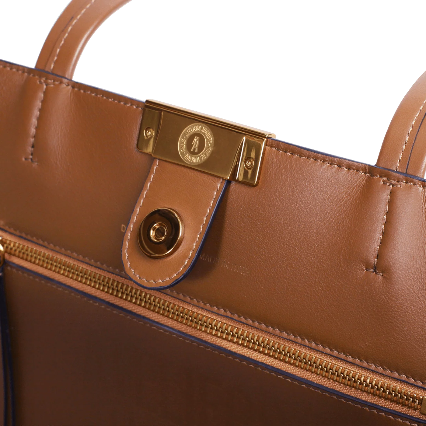Sévigné - Cuir Velours Camel