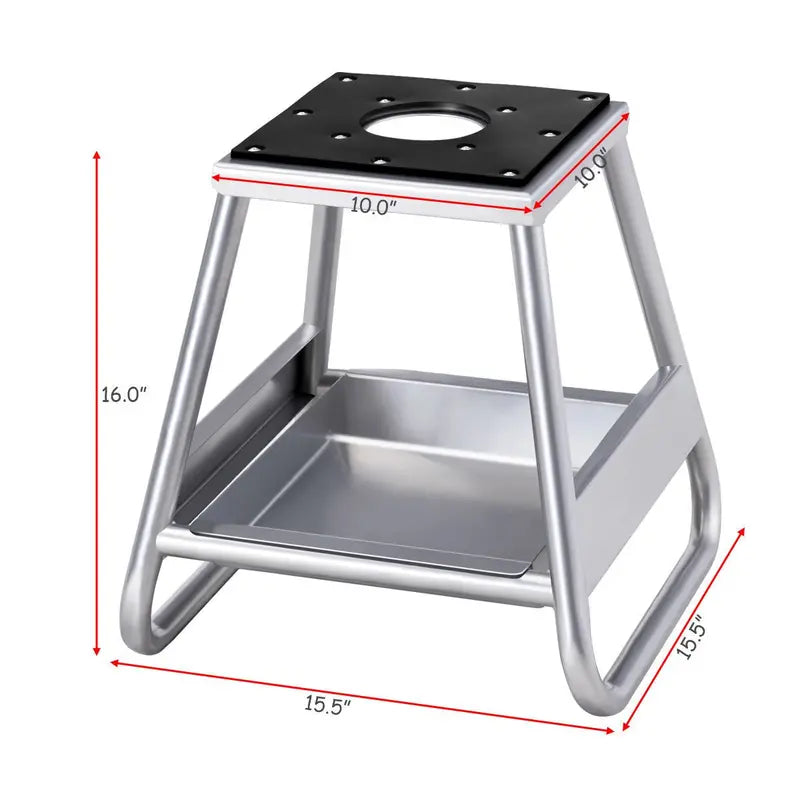 Heavy-Duty Motorcycle Maintenance Lift — 1000 LB Capacity Dirt Bike Hoist with Removable Oil Pan