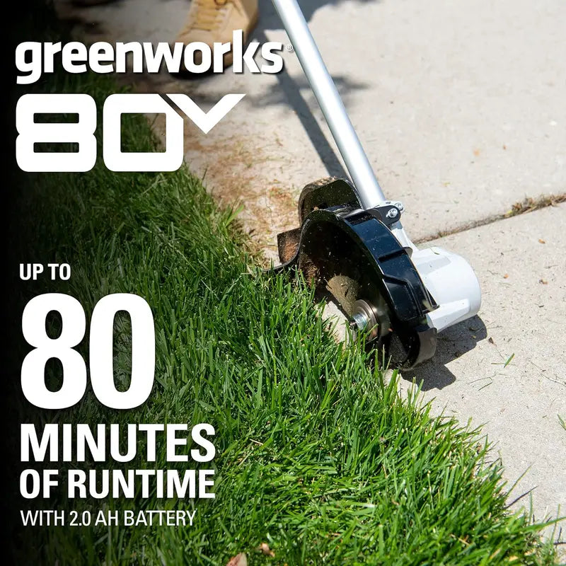 80V Cordless 8″ Brushless Edger  Lightweight, High-Torque Tool (Battery and Charger Sold Separately)