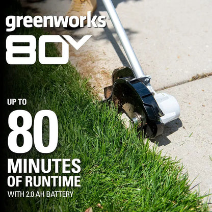 80V Cordless 8″ Brushless Edger  Lightweight, High-Torque Tool (Battery and Charger Sold Separately)