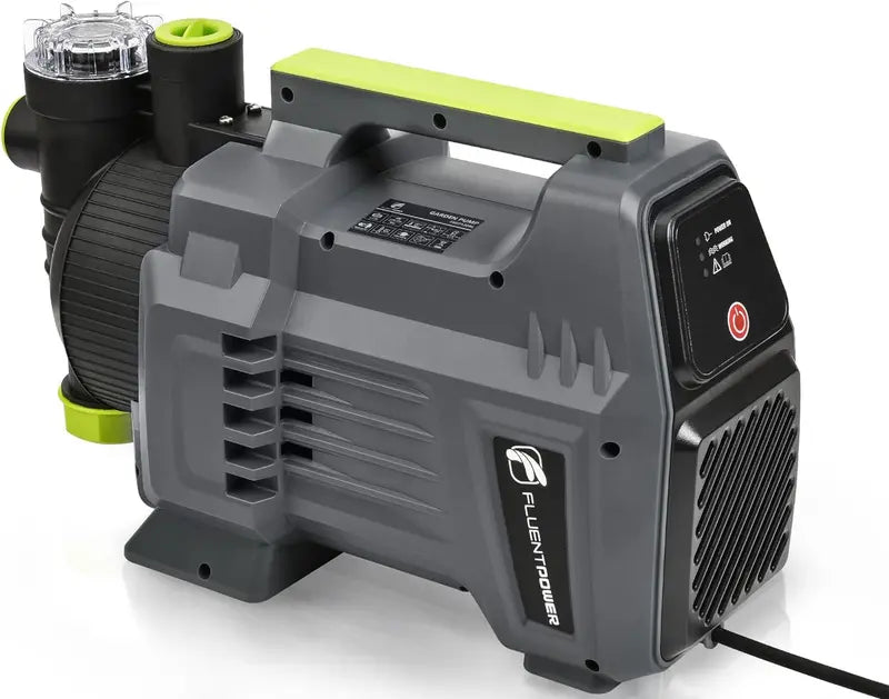 900 GPH Portable Garden Transfer Pump  Electric Shallow-Well Jet Pump for Irrigation and Drainage