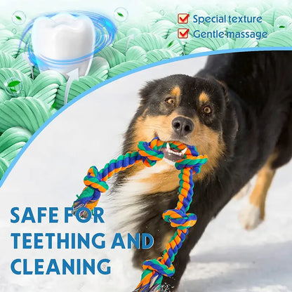 xl dog chew toys for aggressive chewers large breed 2 pack tough indestructible dog toys for aggressive chewers durable puppy chew toys for teething heavy duty cotton dog rope toys for large dogs353726