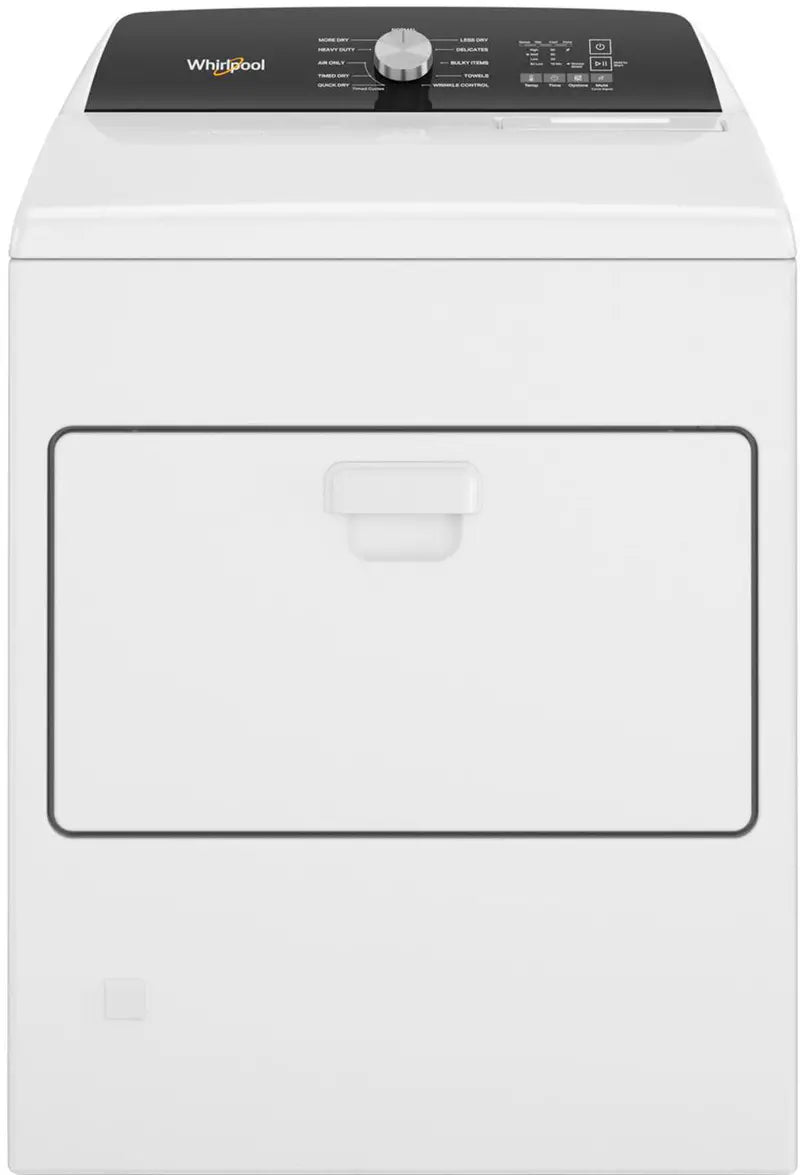 Whirlpool 7.0 Cu. Ft. Gas Dryer with Moisture-Sensing Technology  White (2025)