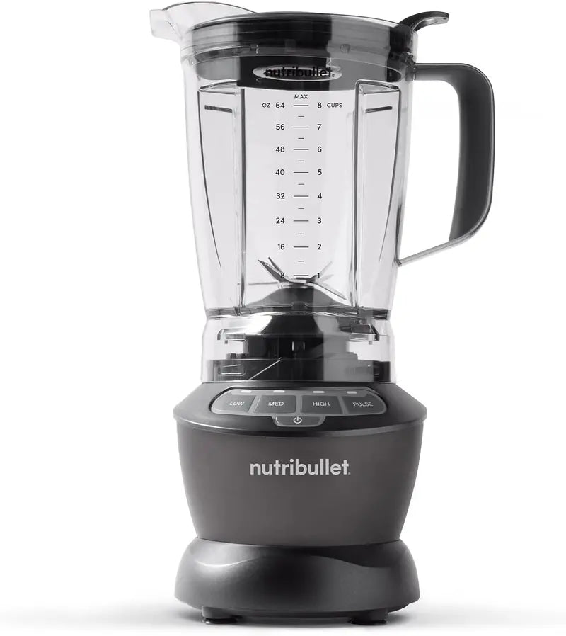 nutribullet Full-Size Blender Combo NBF50500  1200W Powerhouse in Dark Gray