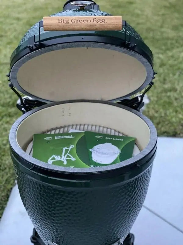 Brand-New Big Green Egg Kamado Grill & Smoker  Includes Latest Accessories and Full Setup Package