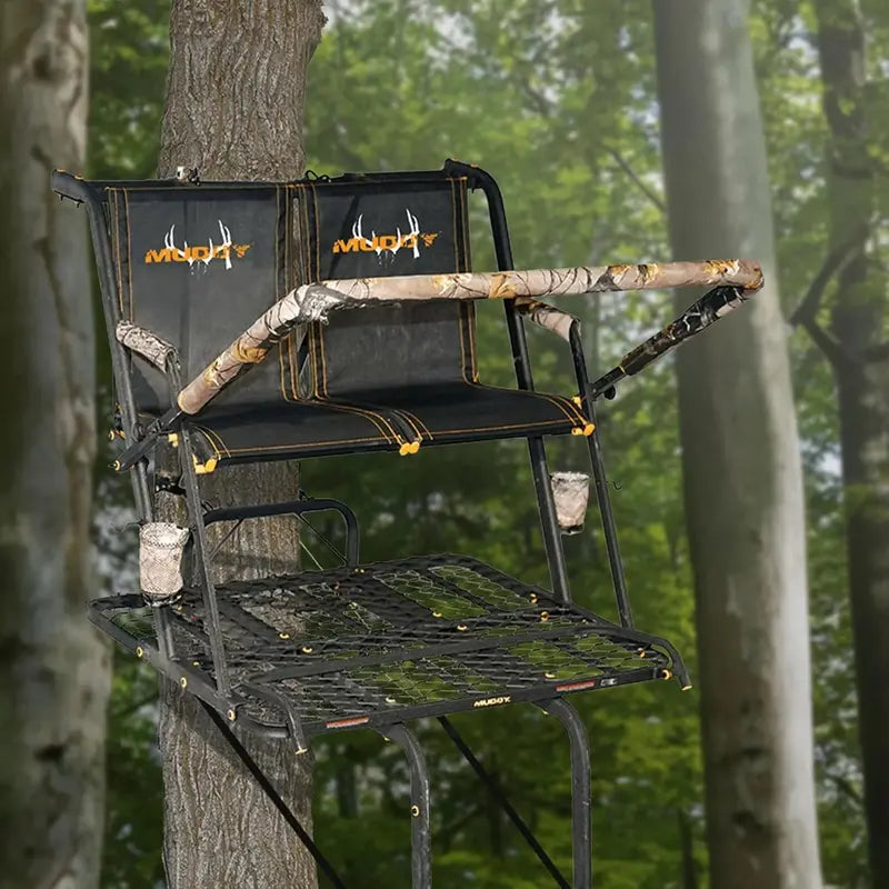 Muddy Nexus XTL 20-Foot Two-Person Ladder Tree Stand  500 lb Capacity