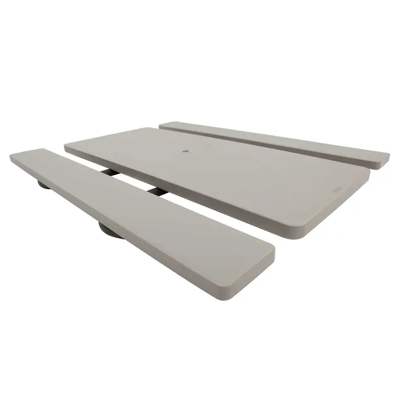 Lifetime 6-Foot Folding Picnic Table  Durable Putty-Colored Outdoor Table (Model 22119)