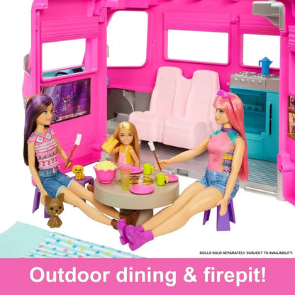 Multi-Component Outdoor Playset  Includes Slide, Pool, Furniture, and 60-Piece Accessory Kit