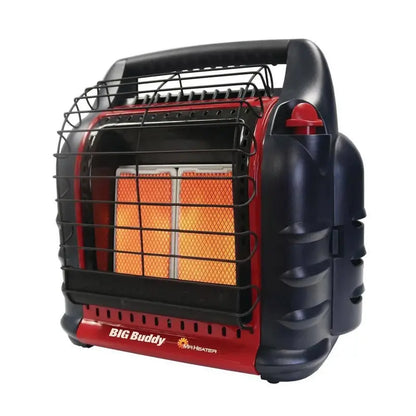 Mr. Heater Big Buddy Portable Propane Heater  18,000 BTU Radiant Space Heater for Indoor/Outdoor Use, MH18B Model