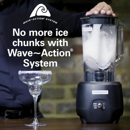 Hamilton Beach HBB908R 44 oz Bar Blender  1 HP, 2-Speed Commercial Grade