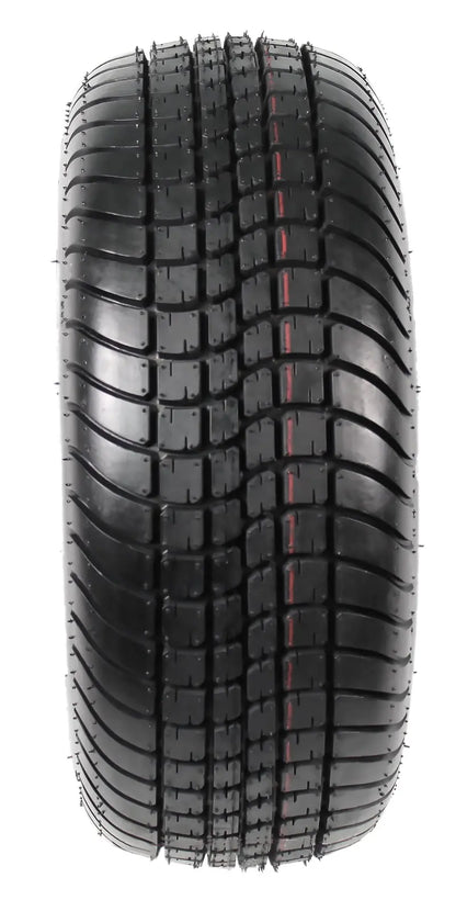 2-Pack Trailer Tires On Rims 20.5 X 8 X 10 205/65-10 20.5X8.0-10 4H White Wheel