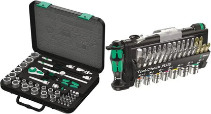 Wiha 43-Piece 3/8″ Metric Ratchet Set  Model 5003594001, Includes Zyklop 8100 SB 2 Tools