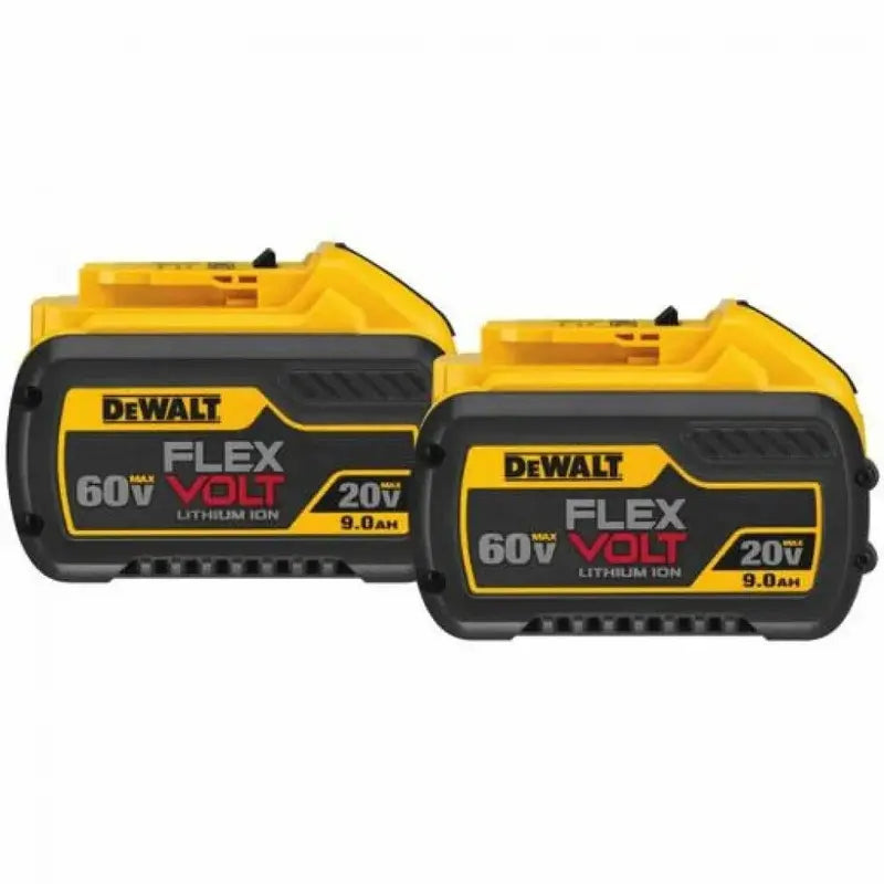 DeWalt DCB609-2 Flexvolt Battery Pack  Dual 20V/60V MAX Lithium-Ion Batteries for Heavy-Duty Tools