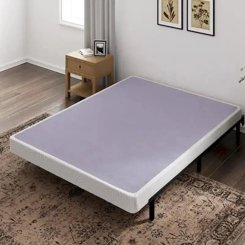 ZINUS Priage 4-Inch Bamboo Box Spring  Eco-Friendly Foundation for Mattresses