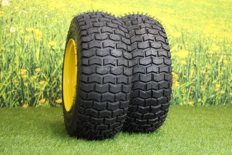 Antego Tire and Wheel (Set of 2) 16×6.50-8 Tires and Wheels 4 Ply for Lawn and Garden Mower Turf Tires .75