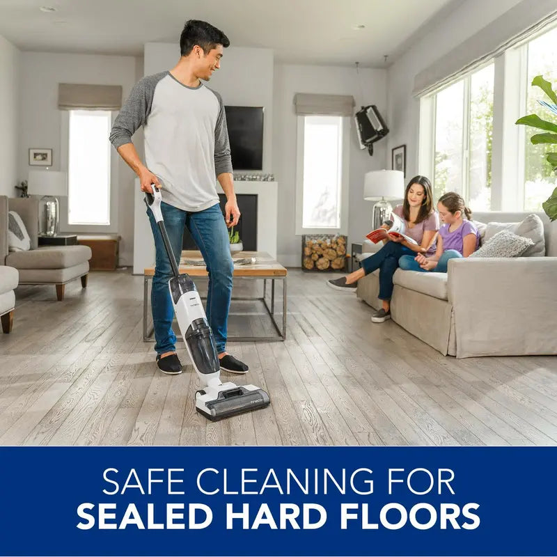 Tineco iFloor 2 Cordless Wet/Dry Vacuum & Hard Floor Washer, Self-Cleaning, Powerful Suction, Safe for Sealed Floors