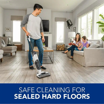 Tineco iFloor 2 Cordless Wet/Dry Vacuum & Hard Floor Washer, Self-Cleaning, Powerful Suction, Safe for Sealed Floors