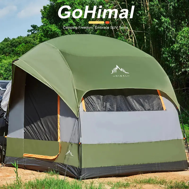 GoHimal SUV Rooftop Tent  Waterproof 8’×8′ Camping Tent with 7.2′ Headroom